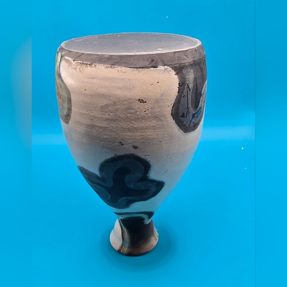Ceramic Vase with Abstract Patterns By R. Aicher - Picture 6 of 11